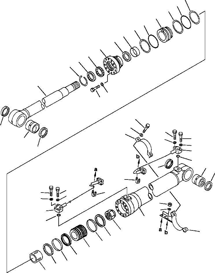 TUBE, R.H 206-62-54680 KOMATSU