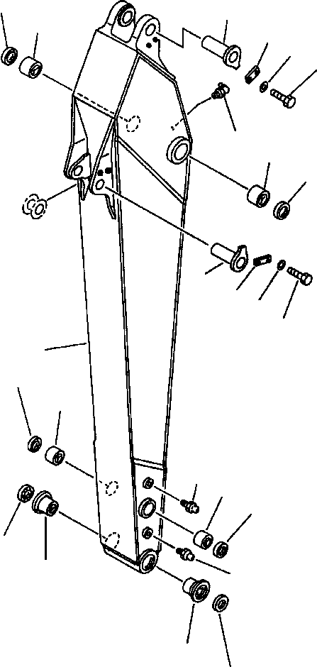 Рукоять в сборе 206-70-00290 KOMATSU