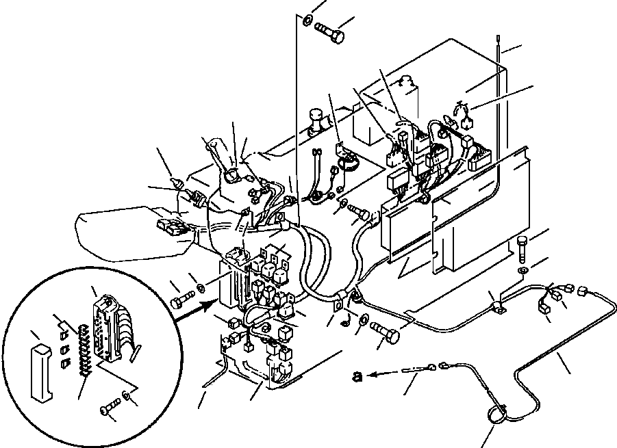 Жгут проводов 206-06-51210 KOMATSU