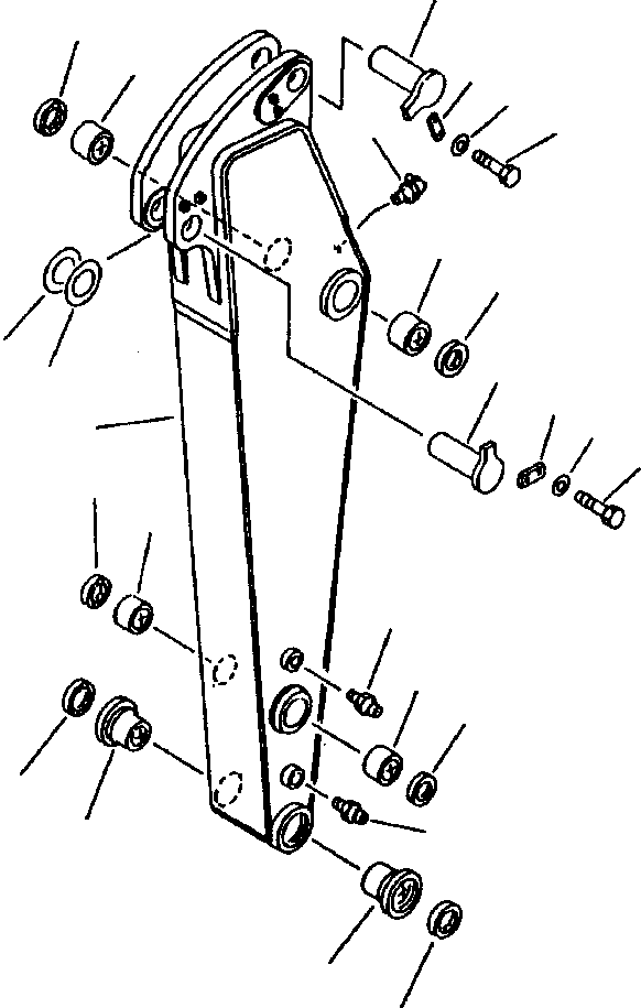 Рукоять в сборе 206-944-0061 KOMATSU