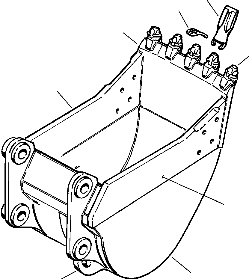 PLATE   (WELDED) 206-913-A180 KOMATSU