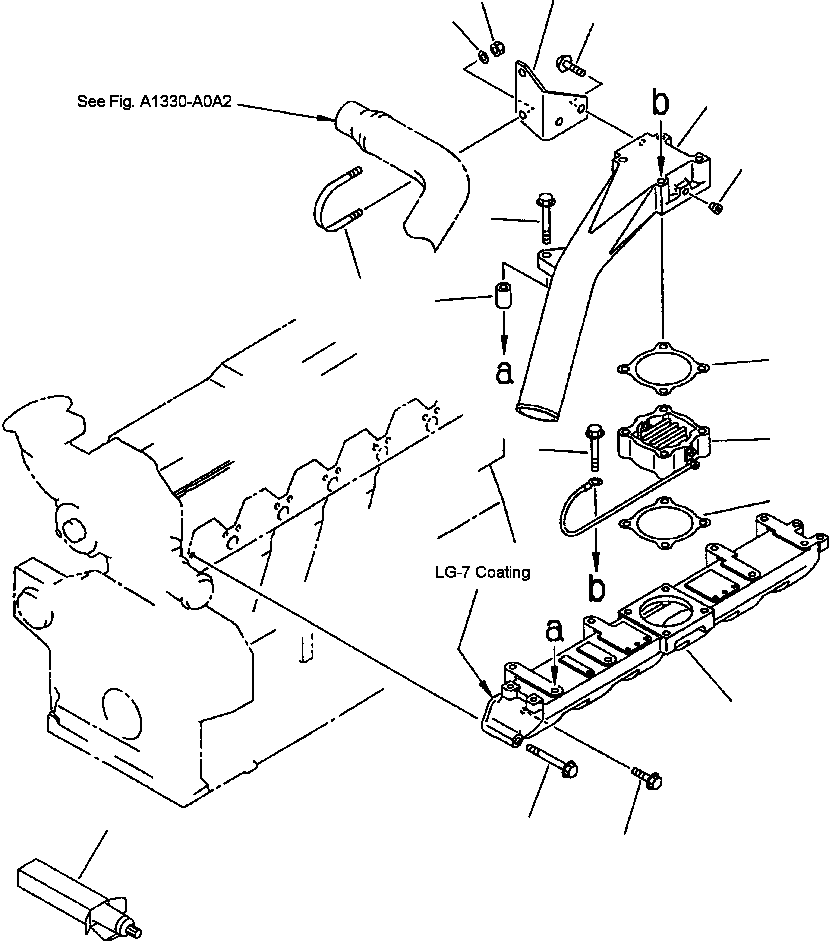 MANIFOLD,AIR INTAKE 6206-11-4111 KOMATSU