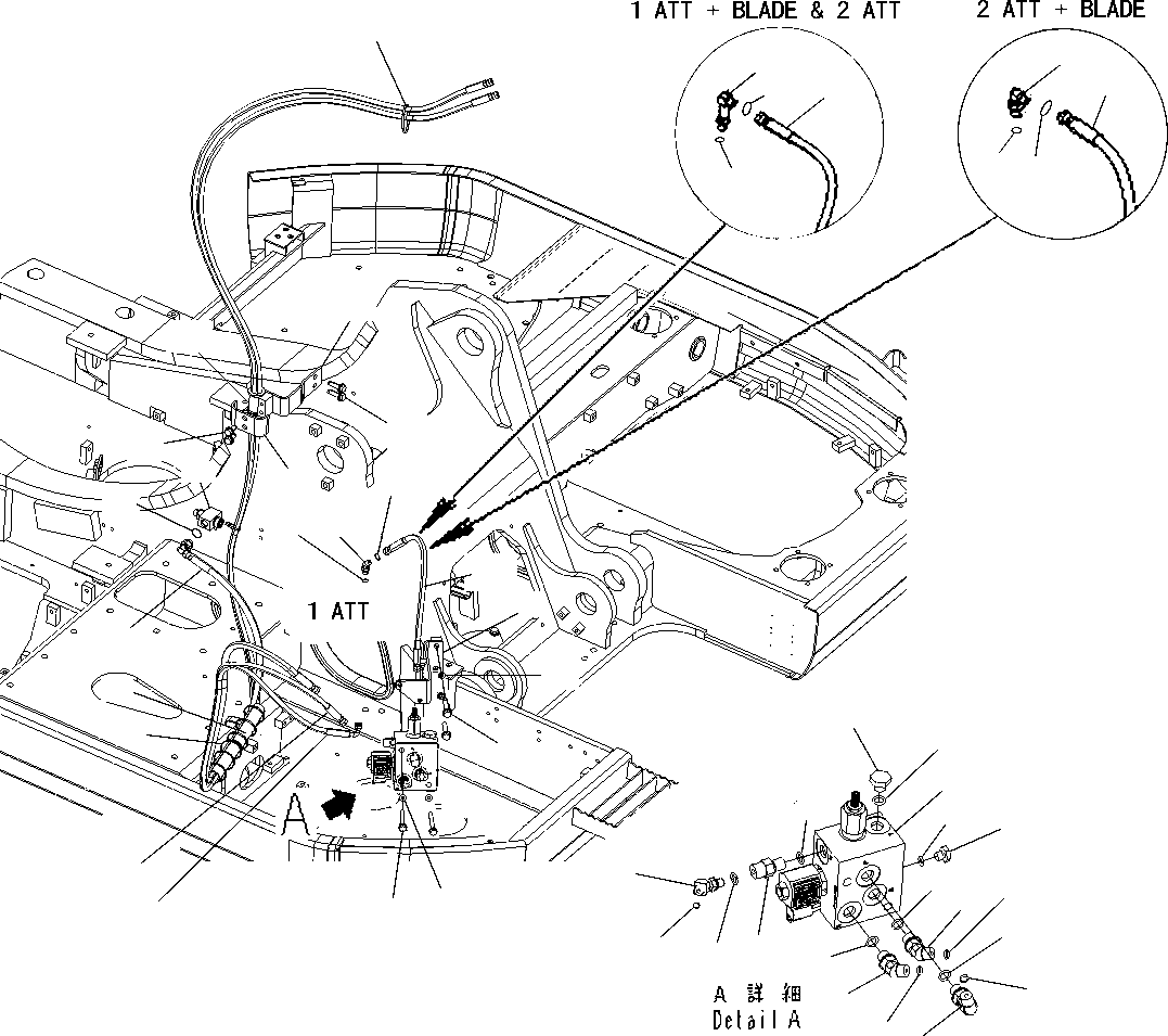 Шланг 22U-62-32440 KOMATSU