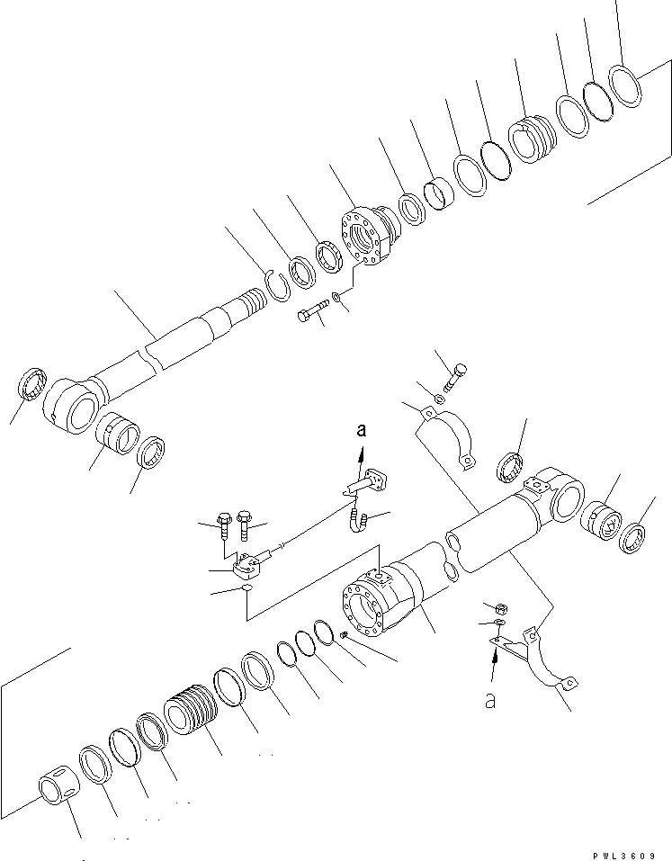 Трубка правая 206-63-52870 KOMATSU