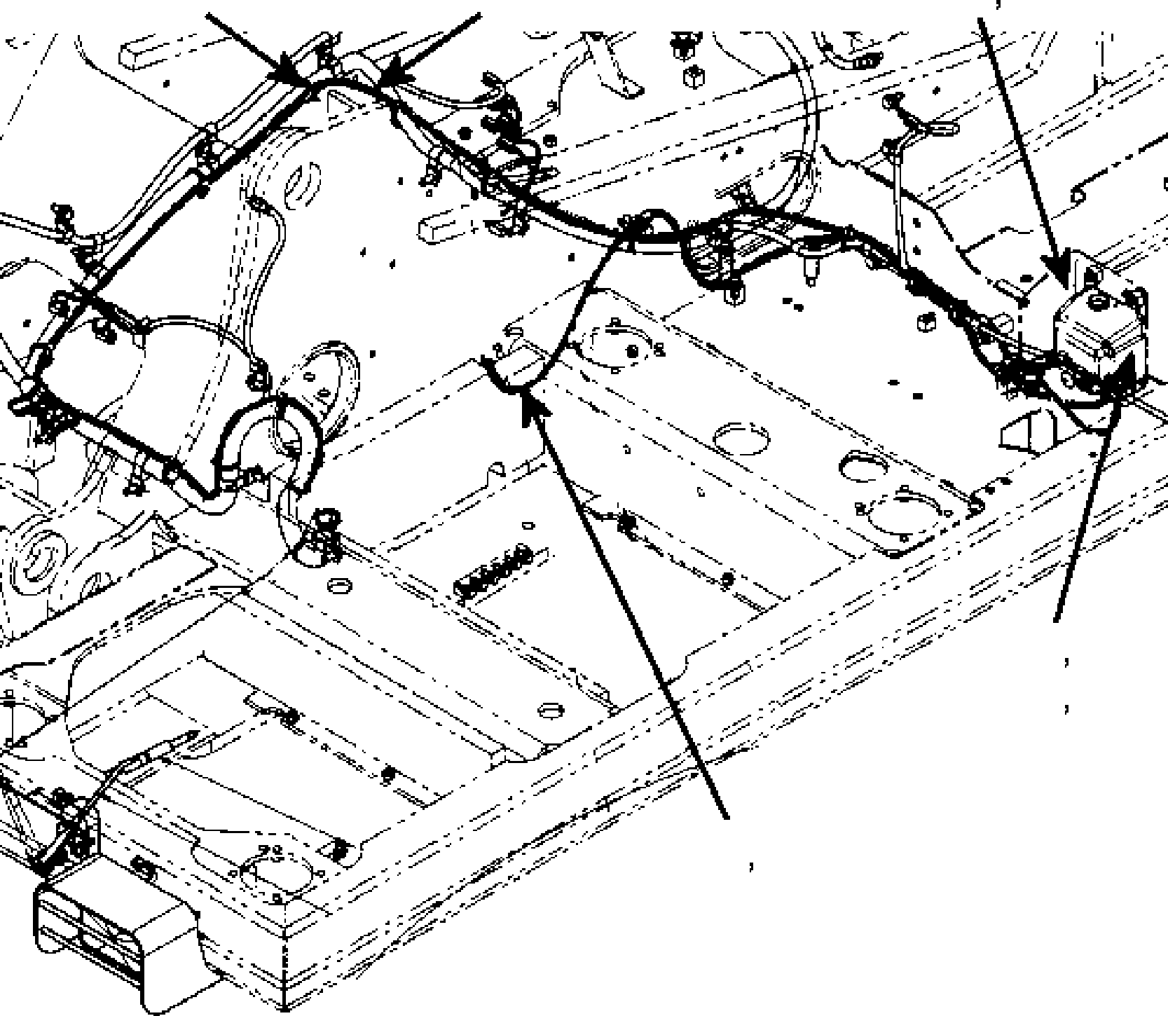 Шланг 2OY-06-31390 KOMATSU