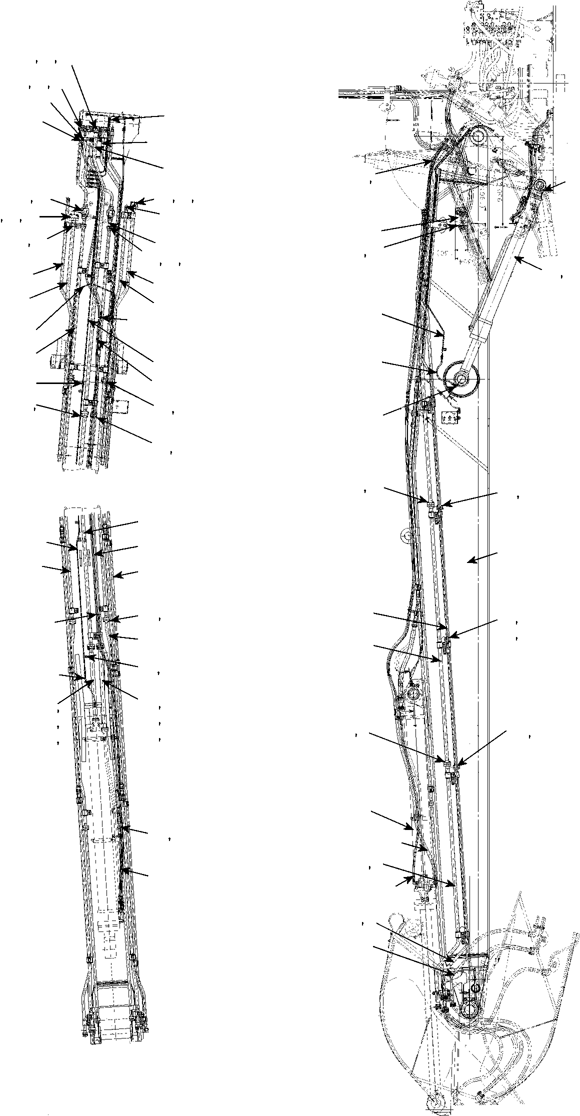 CYLINDER G.(R.H) 707-01-XR750 KOMATSU