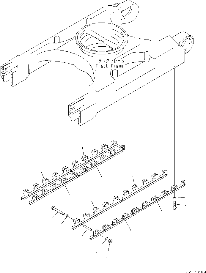GUARD,R.H. FRONT 206-30-K1280 KOMATSU