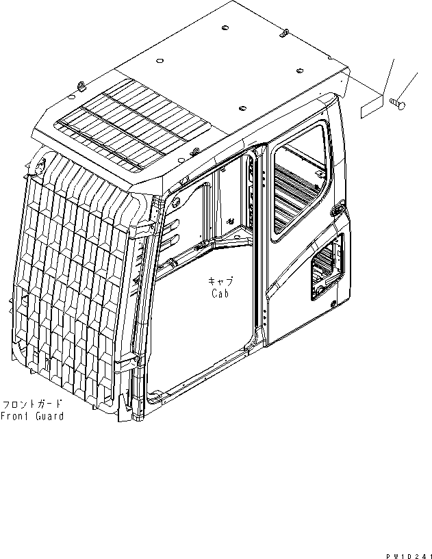 Пластина 20Y-00-K2721 KOMATSU