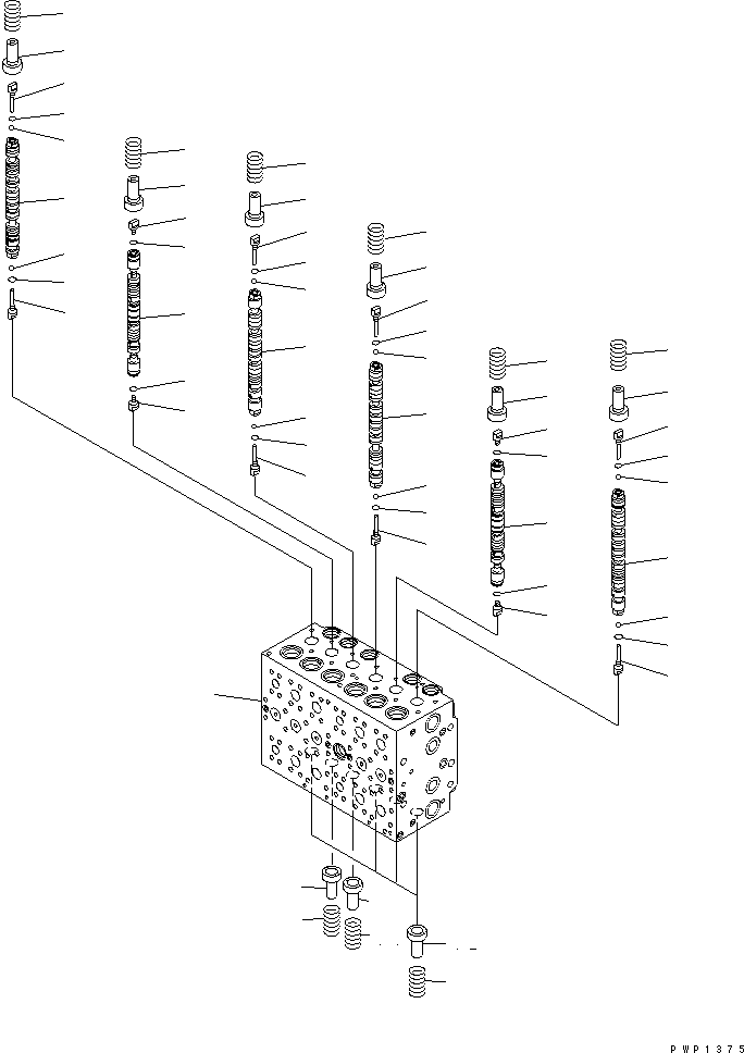 клапан в сборе 723-48-20501 KOMATSU