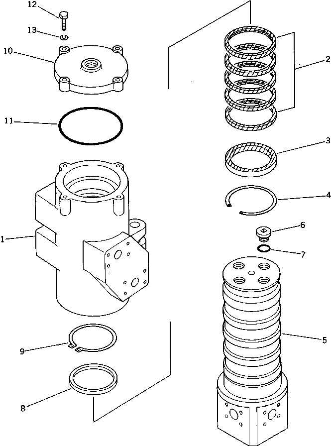 SHAFT,SWIVEL 703-09-92530 KOMATSU