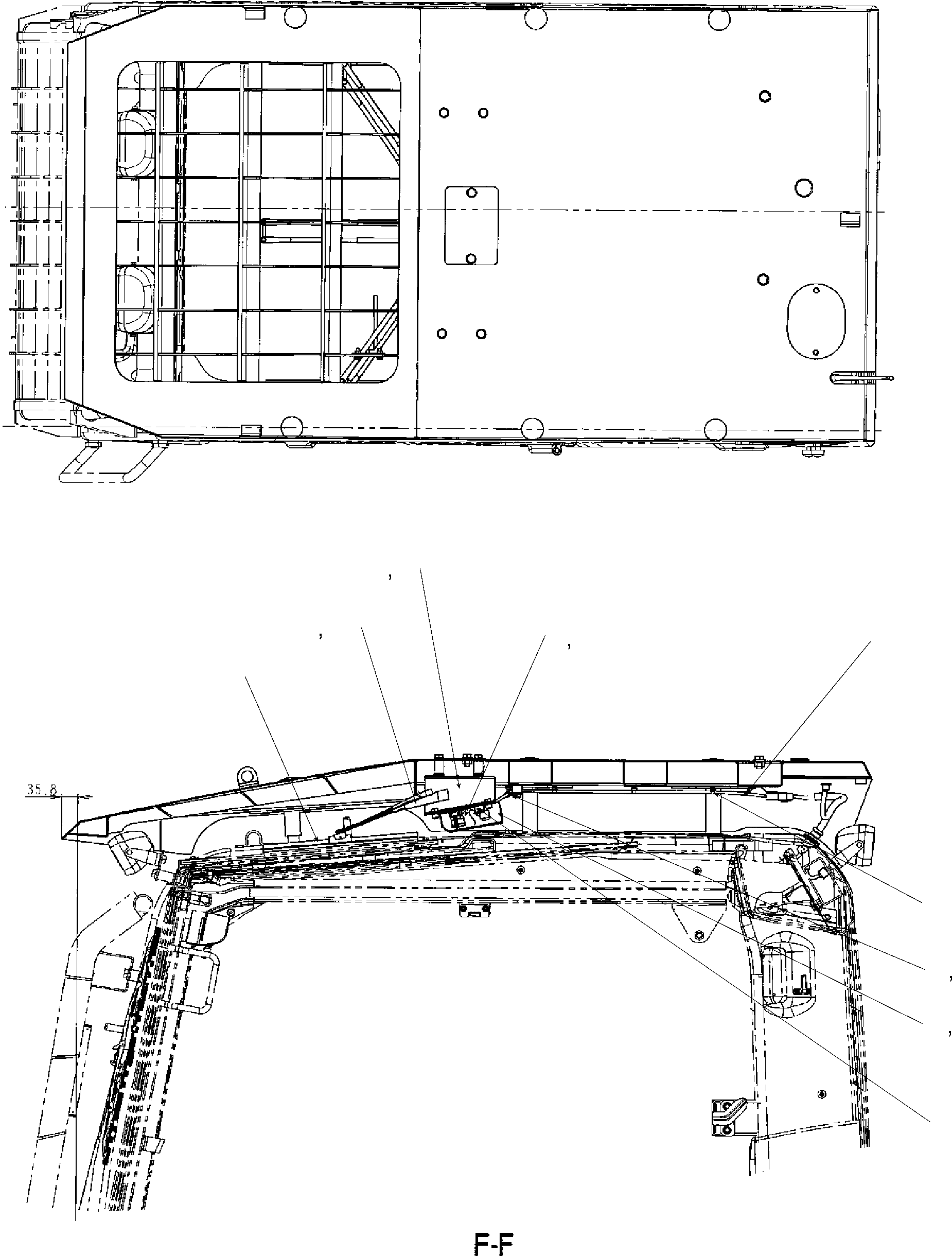 Щётка стеклоочистителя 08185-D0350 KOMATSU