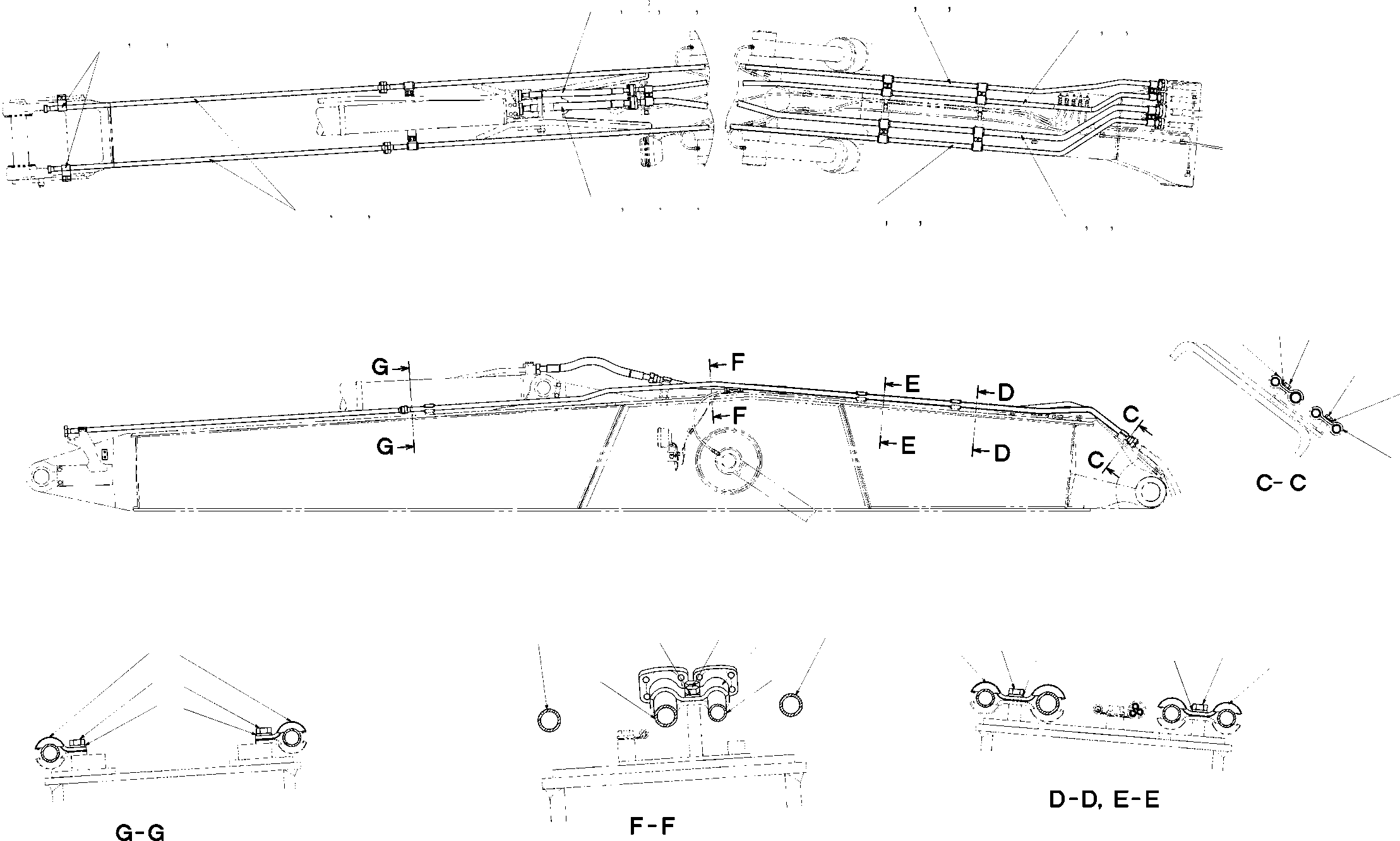 Трубка 206-62-KA110NK KOMATSU
