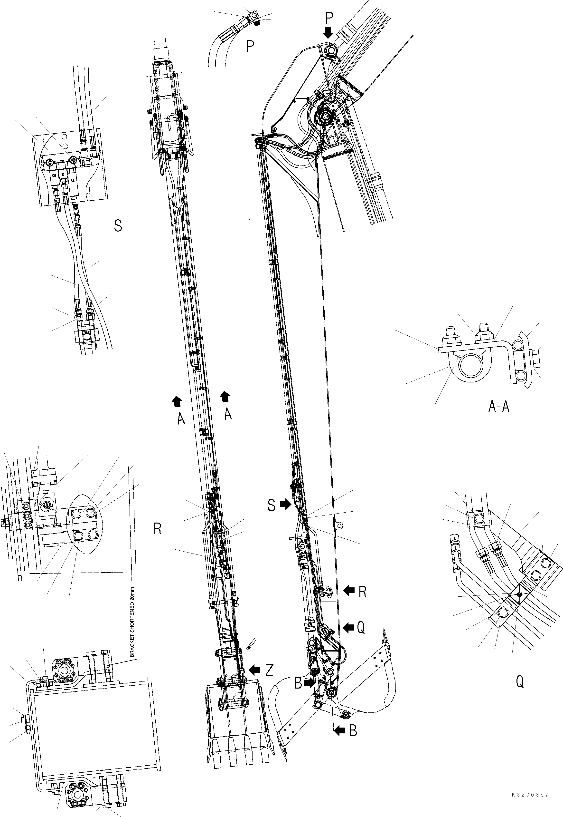 Хомут 207-70-K8581 KOMATSU