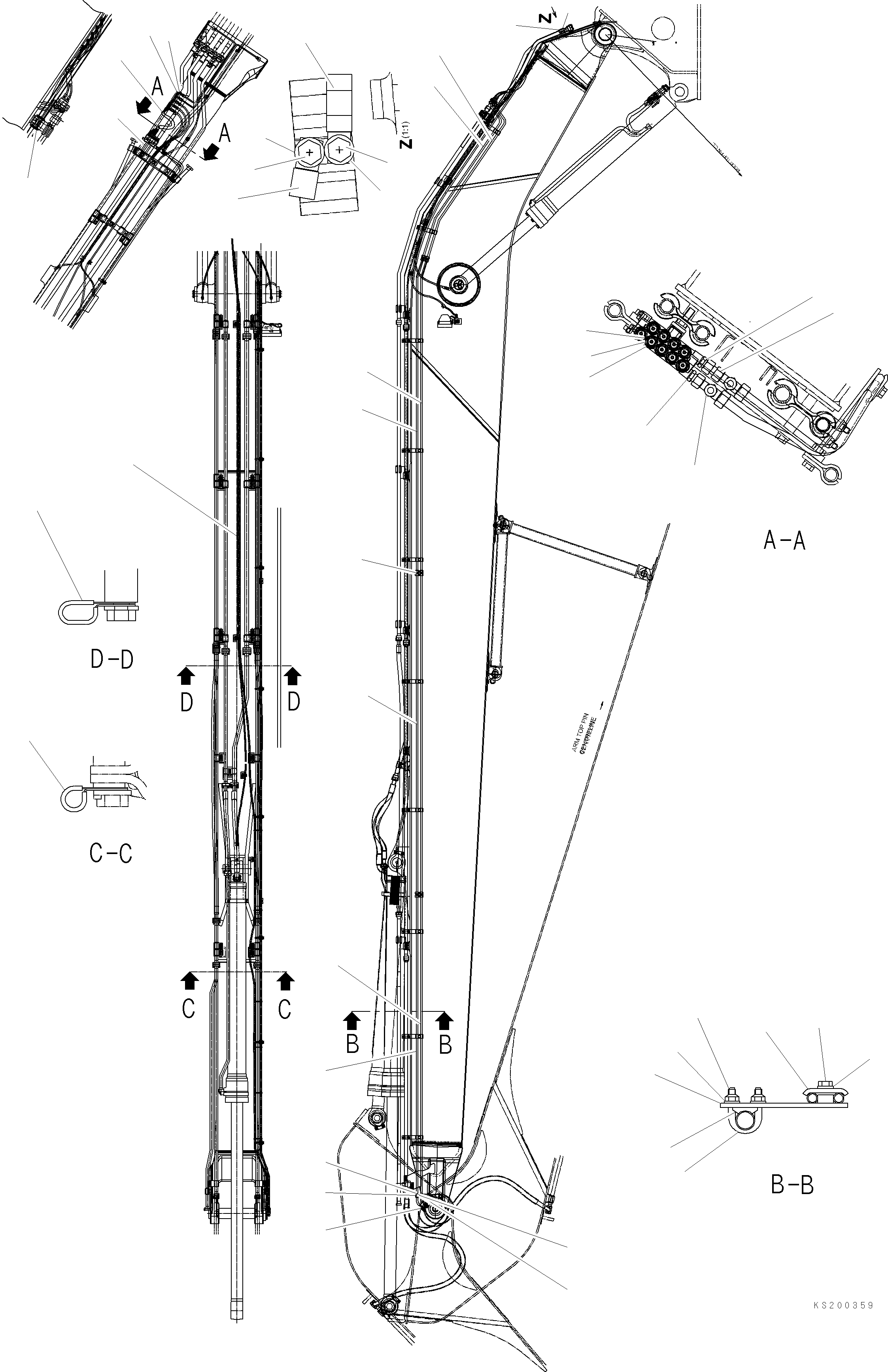 Пластина 206-70-KB620 KOMATSU