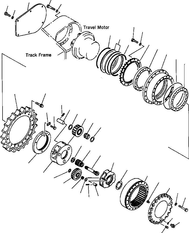 Болт 01010-52085 KOMATSU
