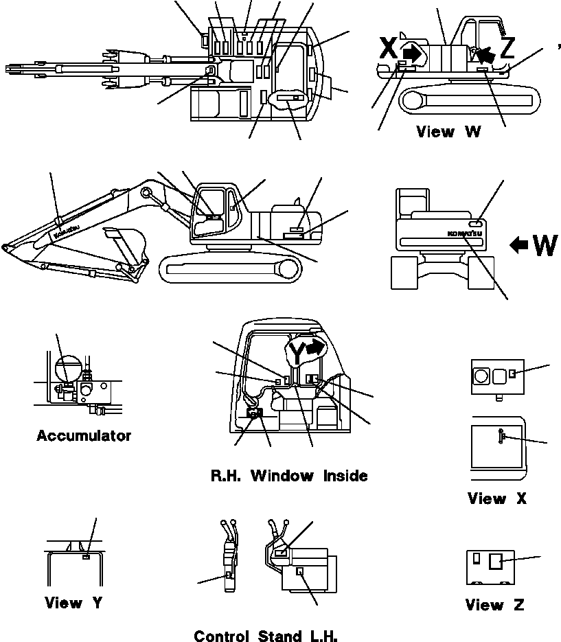 PLATE, LIFT 206-00-67120 KOMATSU