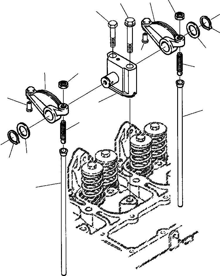 SCREW, ROCKER LEVER ADJUSTING 6731-41-5560 KOMATSU