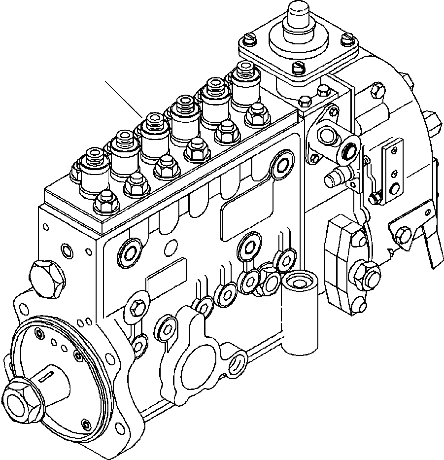 PUMP, FUEL INJECTION 6731-71-1440 KOMATSU