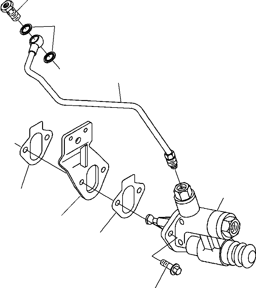 BRACKET, SOLENOID 6731-81-9250 KOMATSU