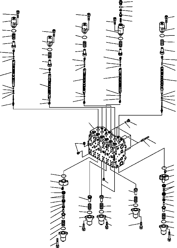 VALVE ASSEMBLY, STANDARD 723-46-14800 KOMATSU