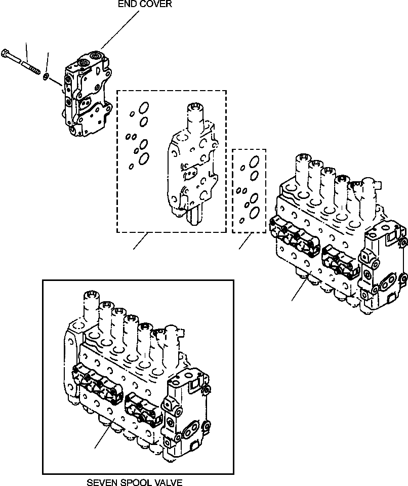 Клапан в сборе 723-47-14800 KOMATSU