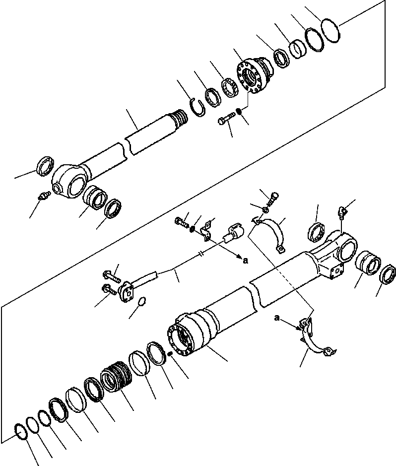 Трубка 206-63-73770 KOMATSU