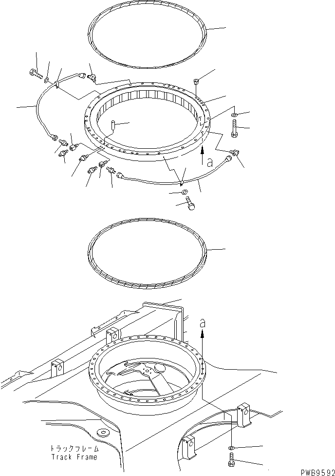 CIRCLE 206-25-K1111 KOMATSU