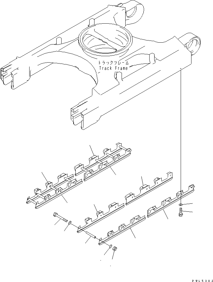 Болт 01010-B2455 KOMATSU