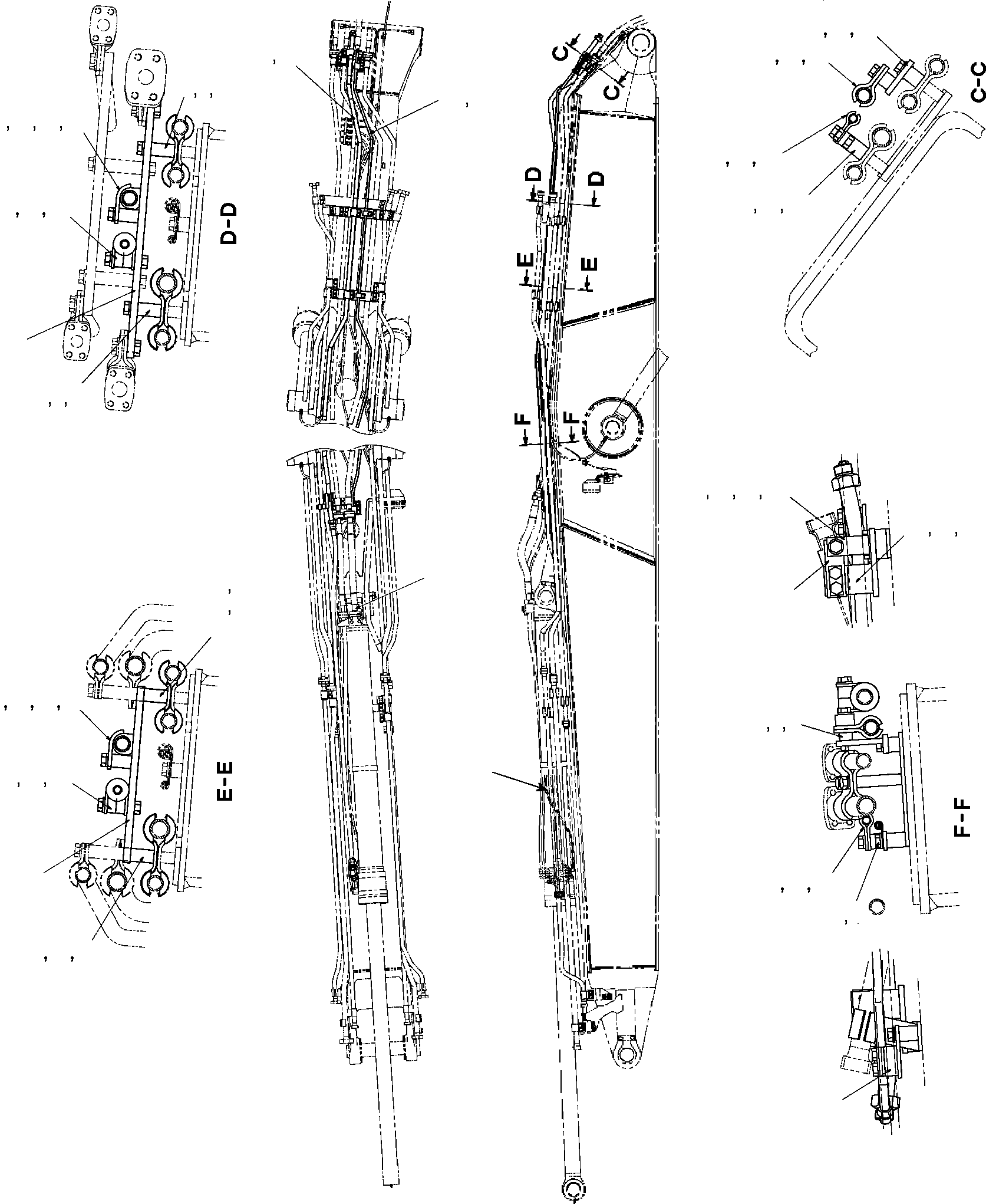 Трубка 206-62-KA210 KOMATSU