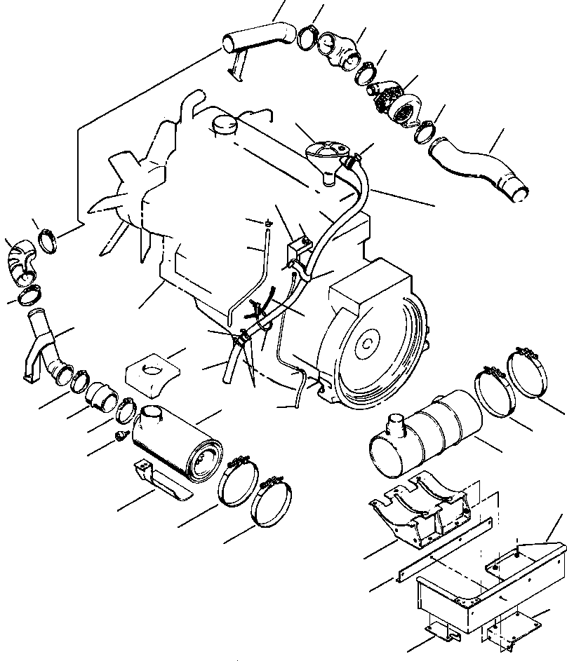Шланг 07286-01630 KOMATSU
