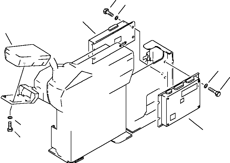 CONTROLLER, ENGINE THROTTLE 7824-34-3100 KOMATSU
