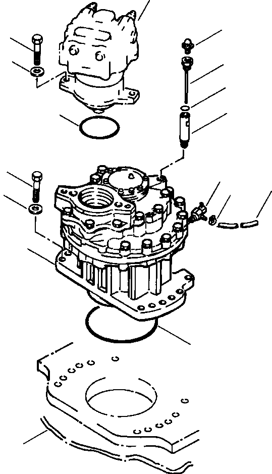 болт 01010-52495 KOMATSU