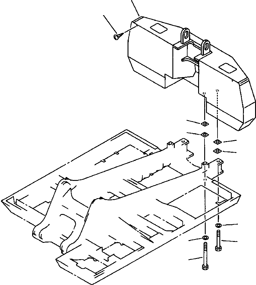 Груз 207-46-53121 KOMATSU