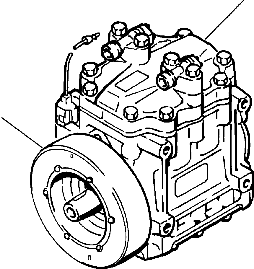 Компрессор 198-911-4740 KOMATSU
