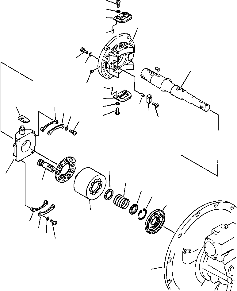 Фиксатор башмака 708-27-13342 KOMATSU