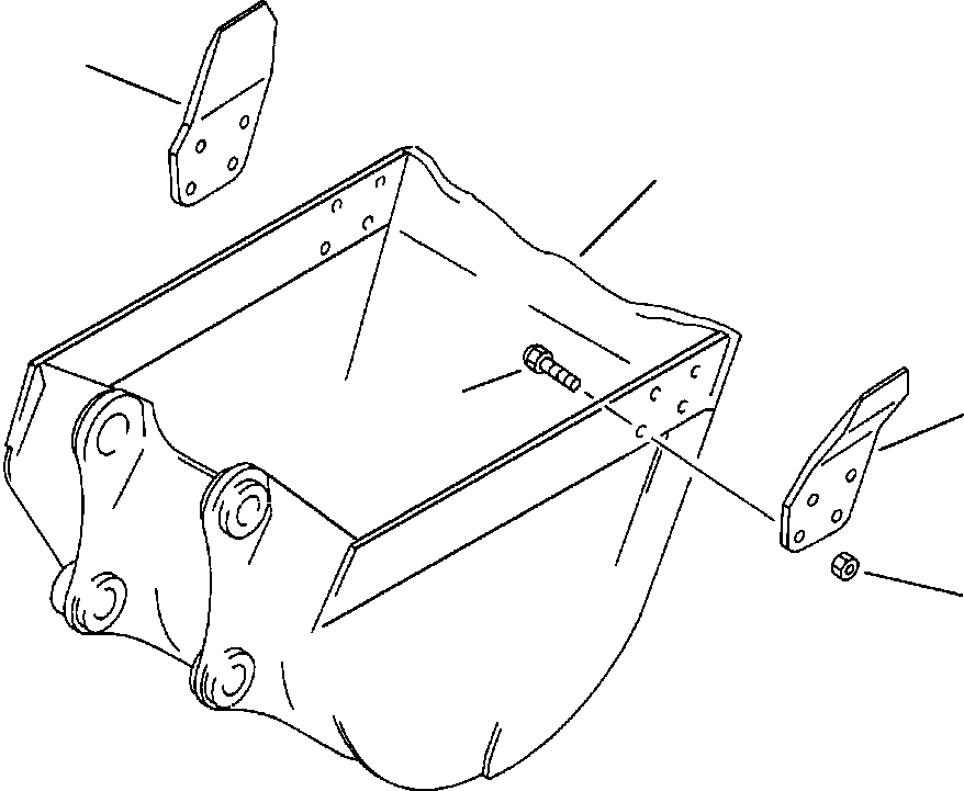 CUTTER, R.H. SIDE 207-913-1340 KOMATSU