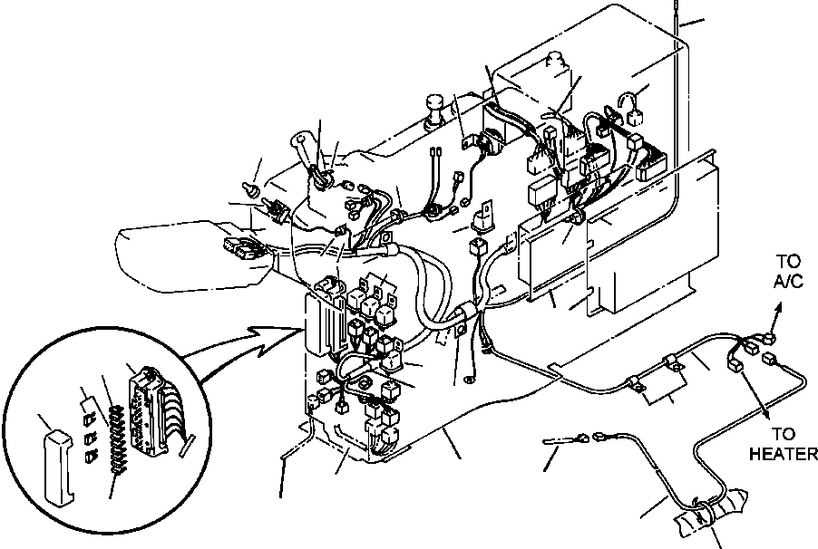 Разъём 22W-06-13460 KOMATSU