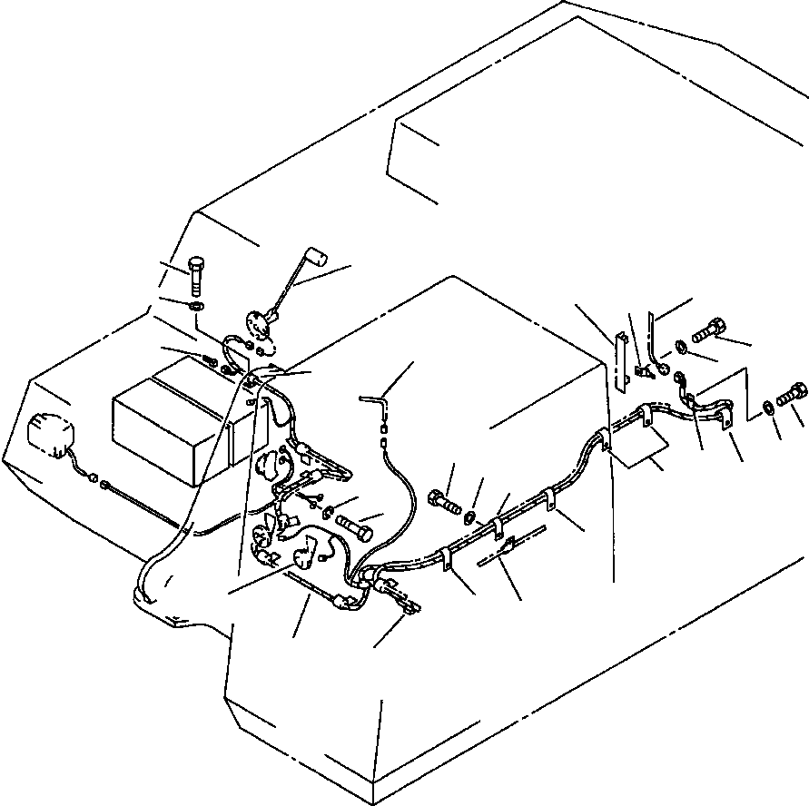 Жгут проводов 208-06-51291 KOMATSU
