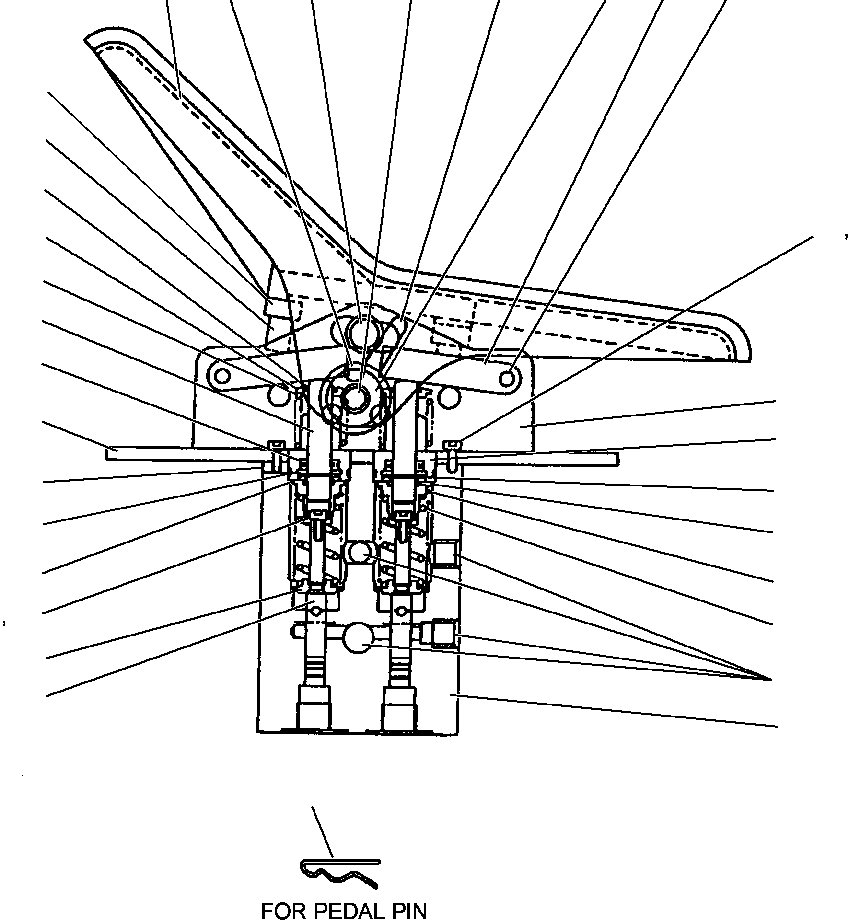 STOPPER ASS'Y BKMH-028 KOMATSU