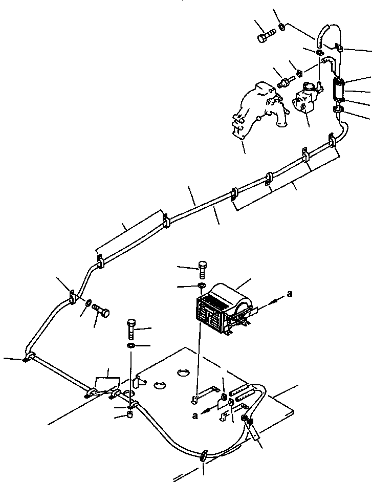 Шланг 09483-00461 KOMATSU
