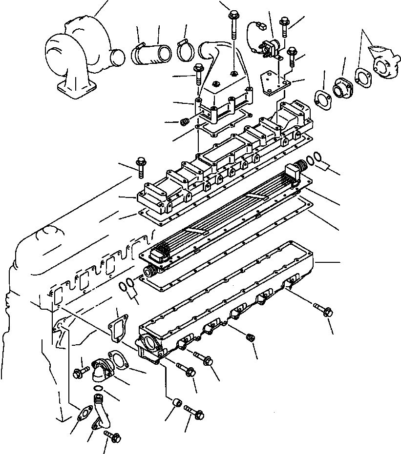Болт 01435-20608 KOMATSU