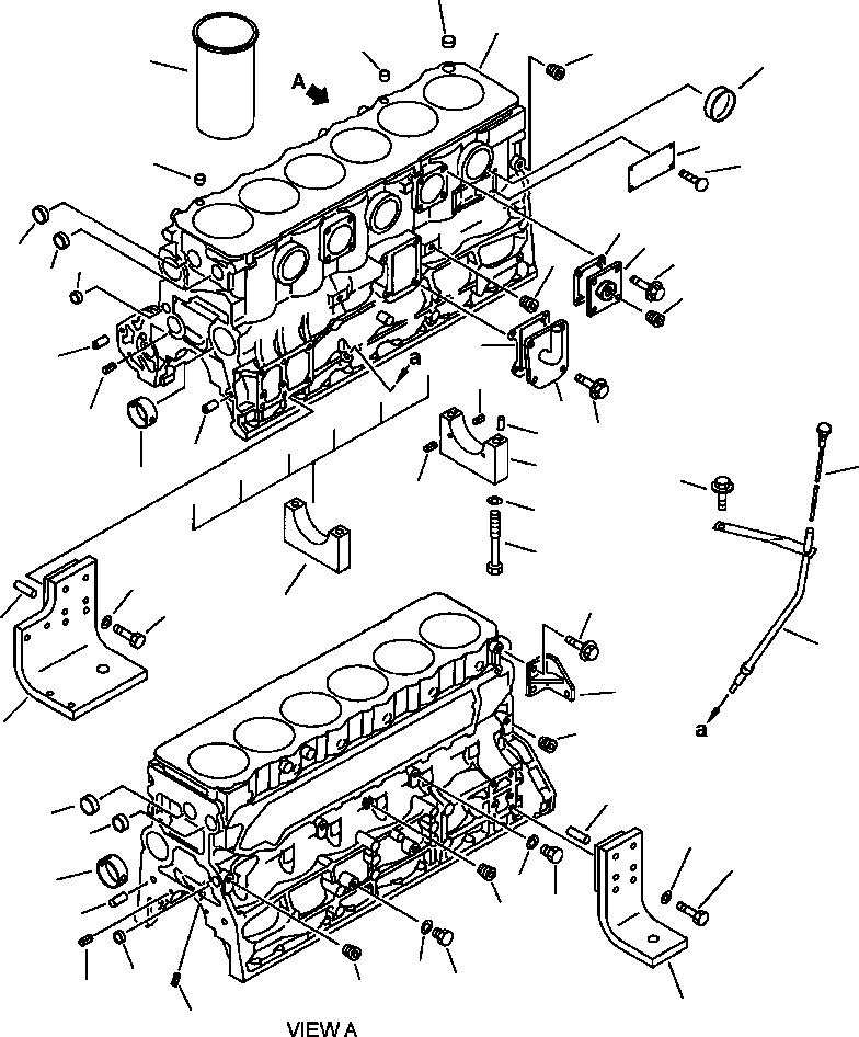 Расширительная заглушка 07046-43513 KOMATSU