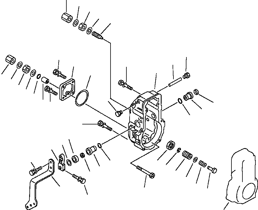 LEVER,ADJUSTING ND091071-4110 KOMATSU