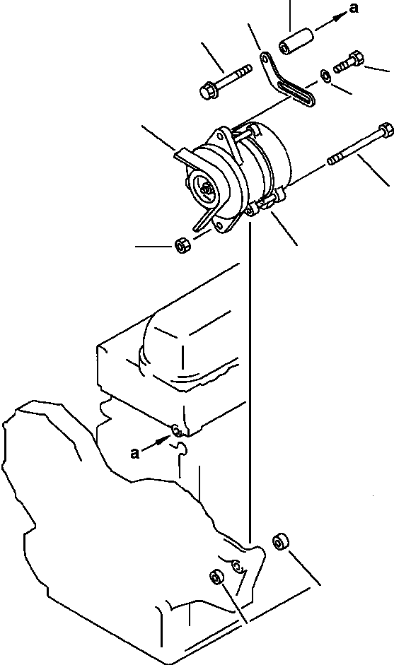PLATE,ADJUST 6221-81-6630 KOMATSU