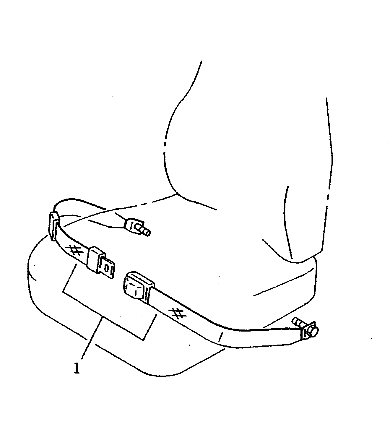 SEAT BELT GROUP (\8\20Y-57-X1221) KOMATSU