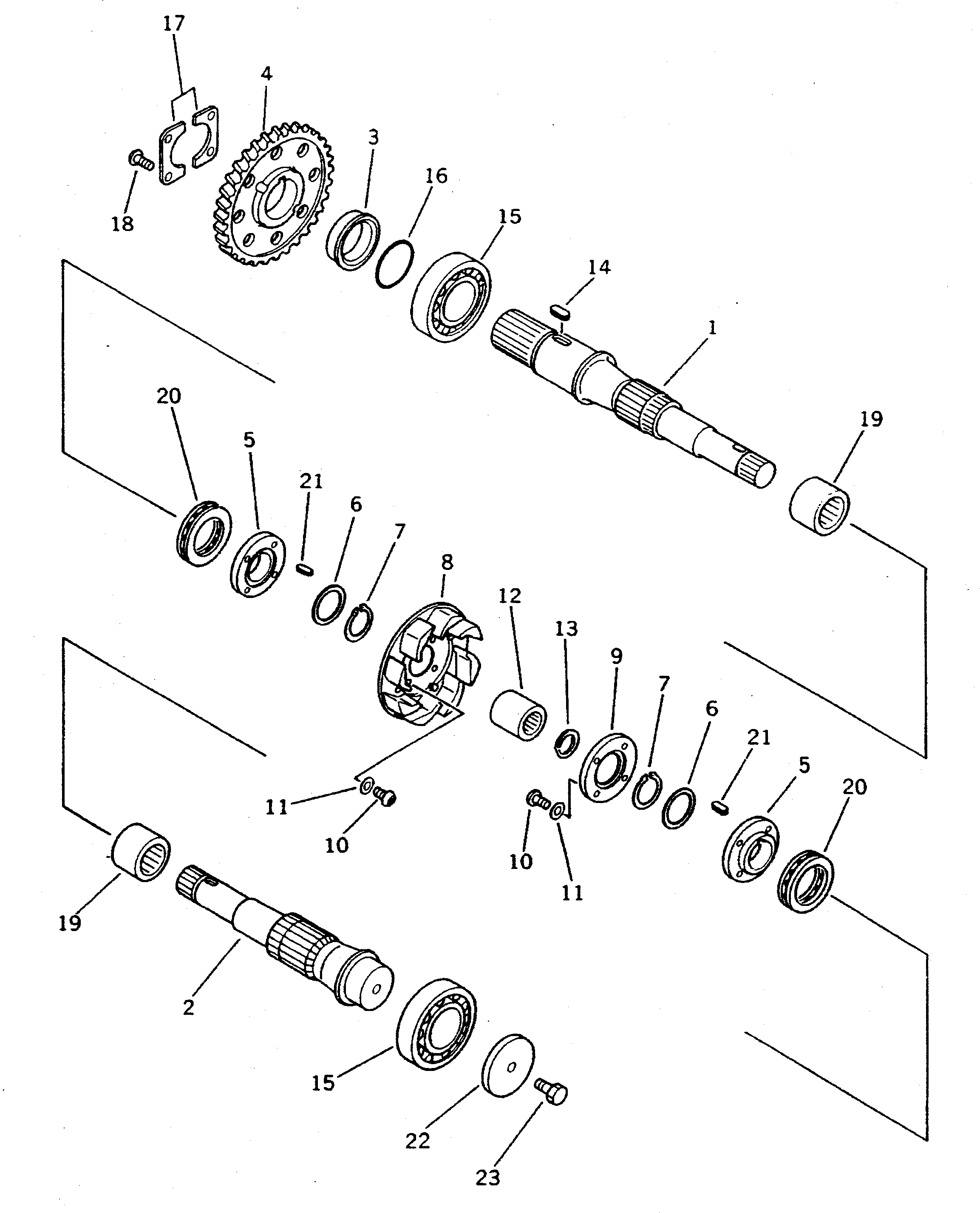 Ключ (\7\04000-00515) KOMATSU