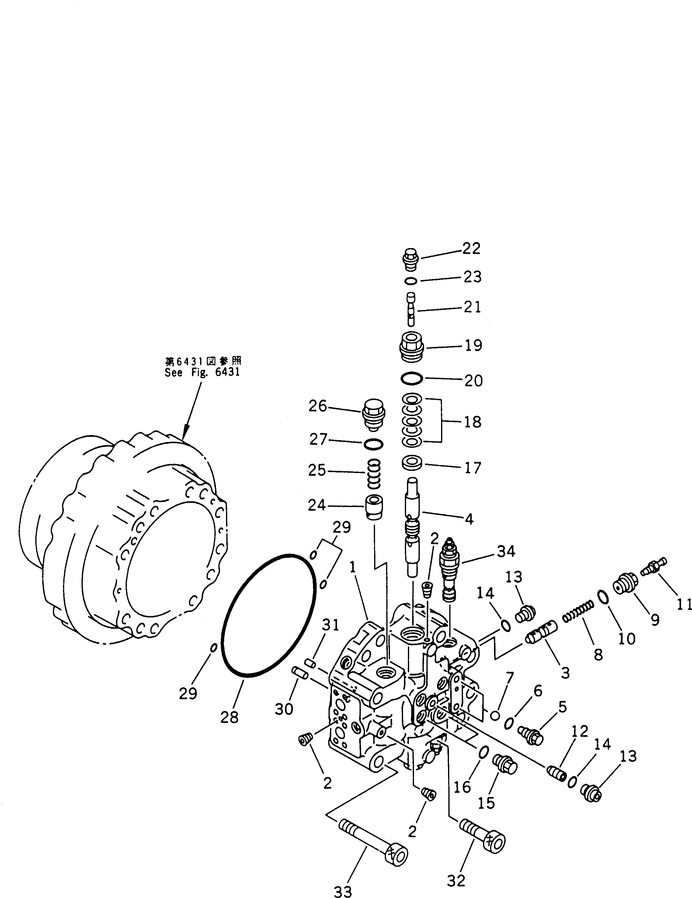 Бортовой редуктор в сборе (208-27-00103) KOMATSU
