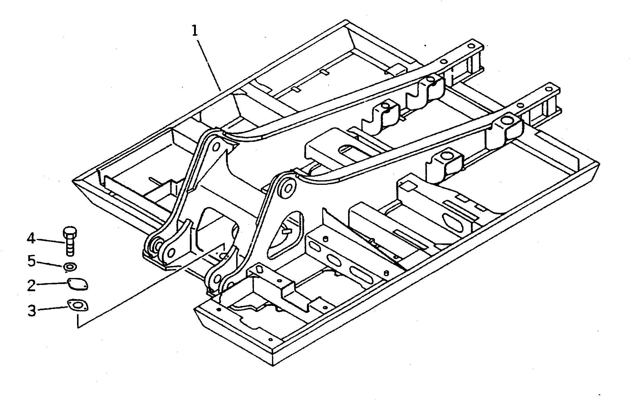 FRAME,REVOLVING 207-46-K1330 KOMATSU