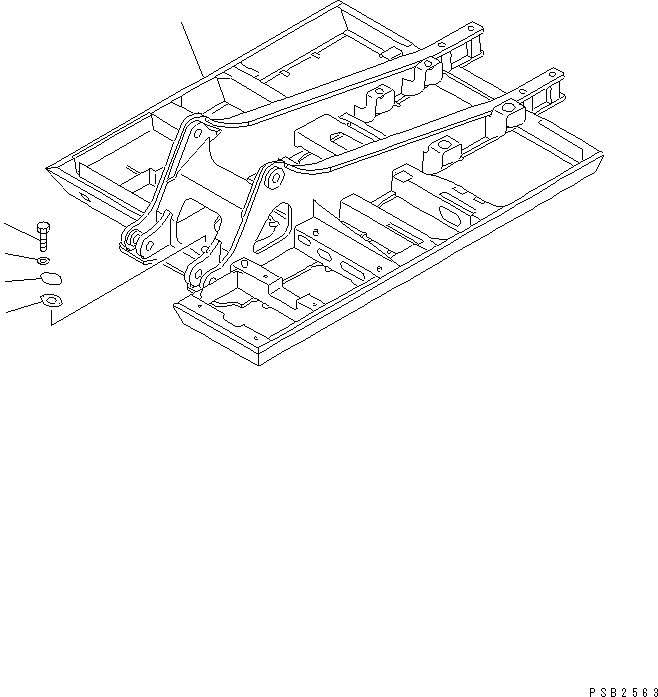 FRAME,REVOLVING 207-46-K1331 KOMATSU