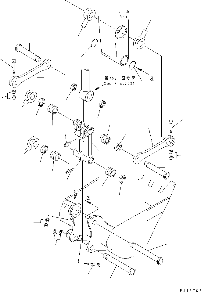 Уплотнительное кольцо круглого сечения 207-70-33180 KOMATSU